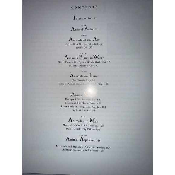 Needlework Animals: With over 25 Original Charted Designs Bradley, Elizabeth HB - Picture 7 of 7